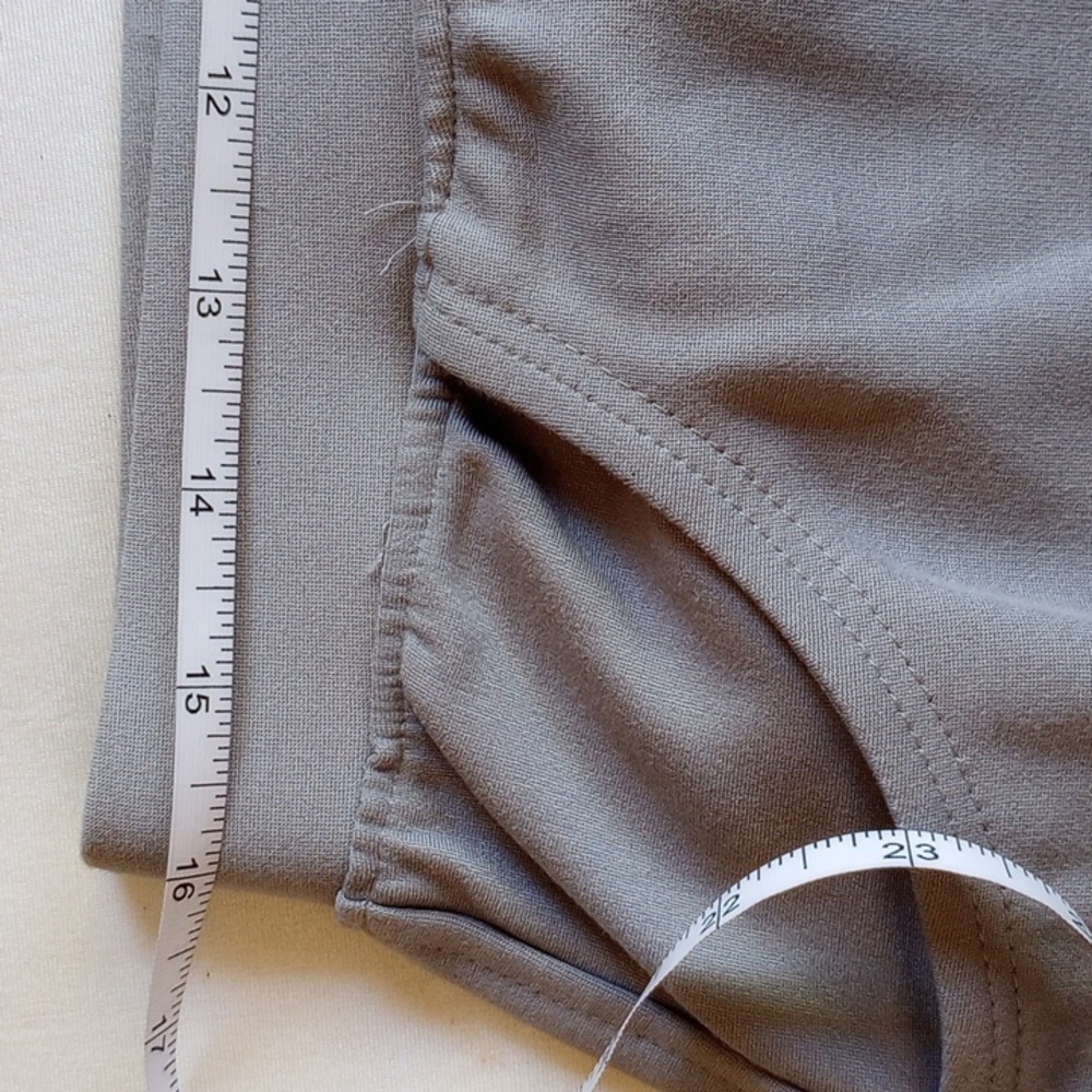 *50off3* NWOT Prova Pull-On Shorts 2XL Gray - Picture 6 of 9